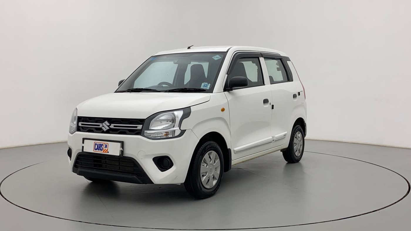 2020 Maruti New Wagon-R LXI CNG 1.0, CNG, Manual, 60,618 km, Left Front Diagonal