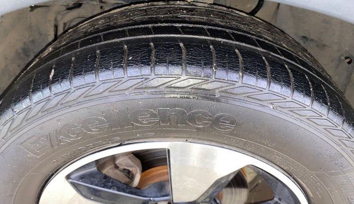 2019 Tata NEXON XZA PLUS PETROL, Petrol, Automatic, 73,158 km, Left Front Tyre Tread