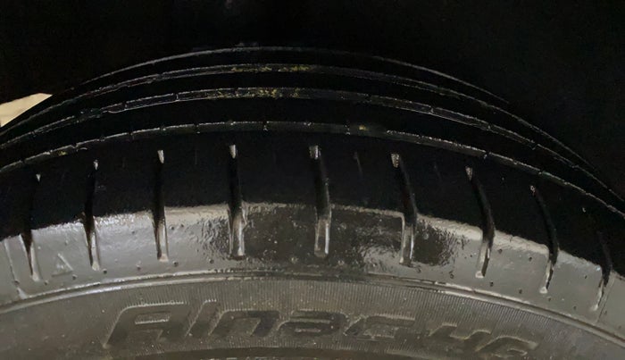 2018 Maruti Baleno DELTA PETROL 1.2, Petrol, Manual, 34,960 km, Right Rear Tyre Tread