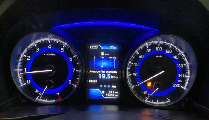 2018 Maruti Baleno DELTA PETROL 1.2, Petrol, Manual, 34,960 km, Odometer Image