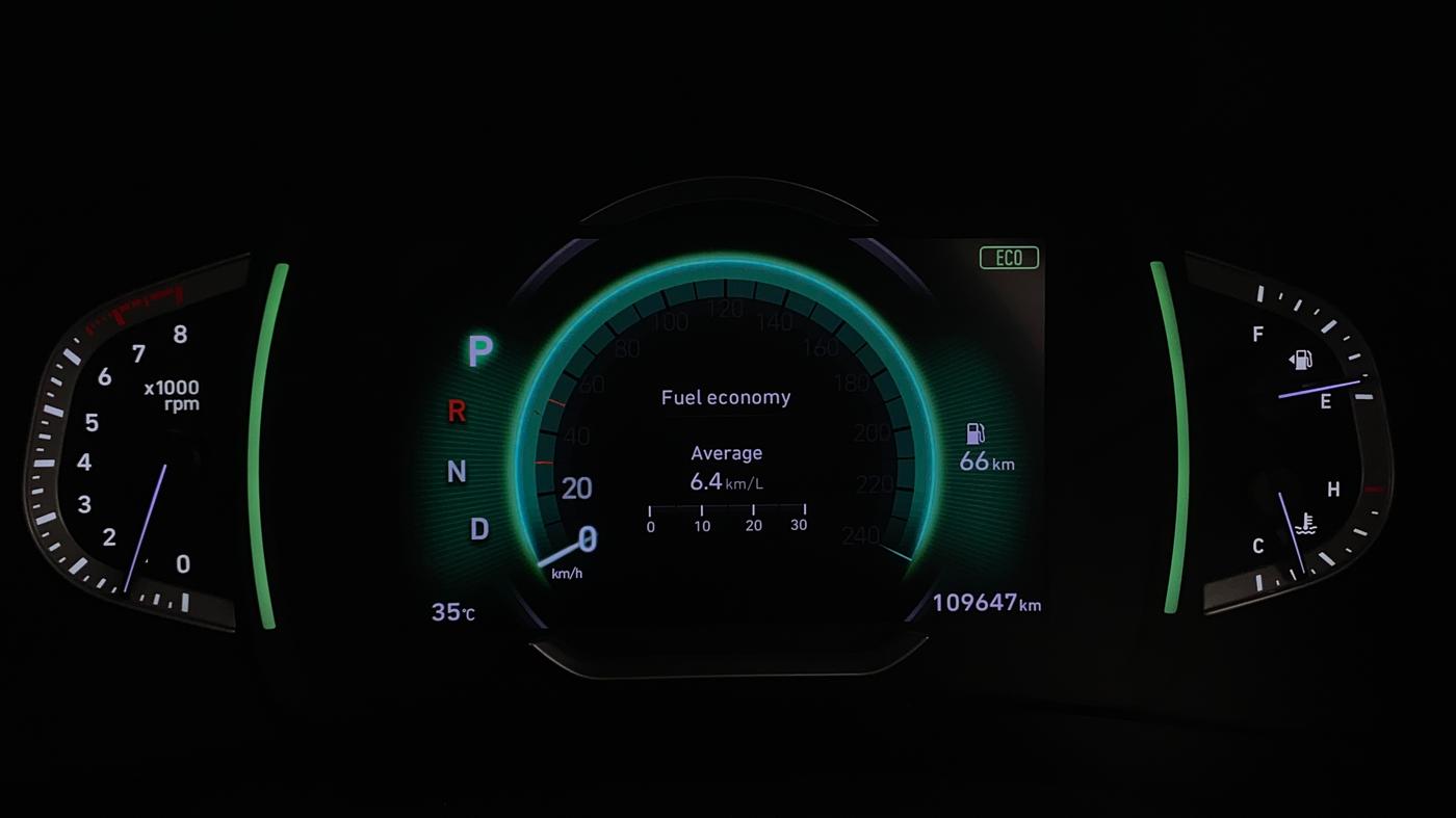 2021 Hyundai Creta SX (O) IVT 1.5 PETROL, Petrol, Automatic, 1,09,644 km, Odometer Image