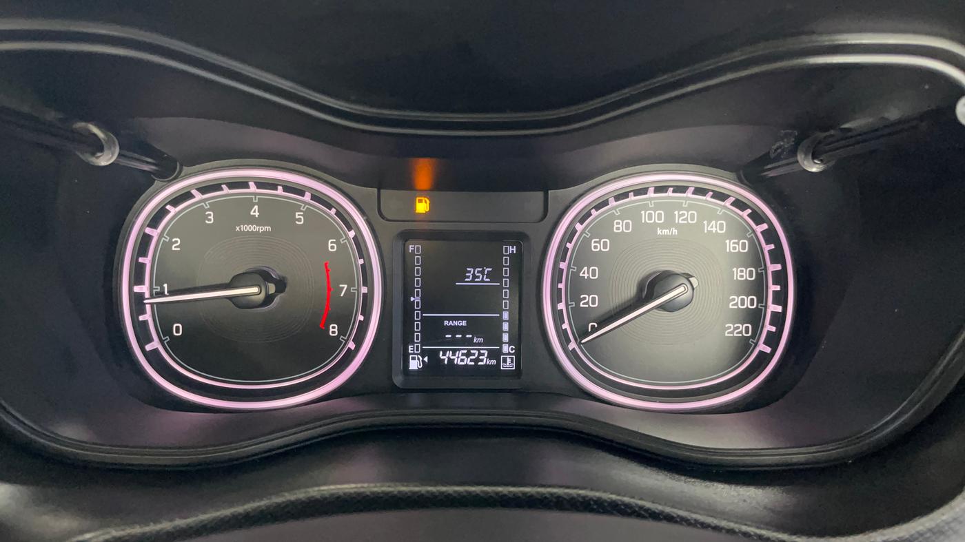 2021 Toyota URBAN CRUISER HIGH GRADE MT, Petrol, Manual, 44,607 km, Odometer Image