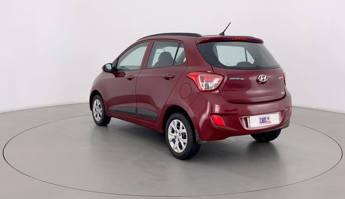 2016 Hyundai Grand i10 SPORTZ 1.2 KAPPA VTVT, Petrol, Manual, 20,437 km, Left Back Diagonal