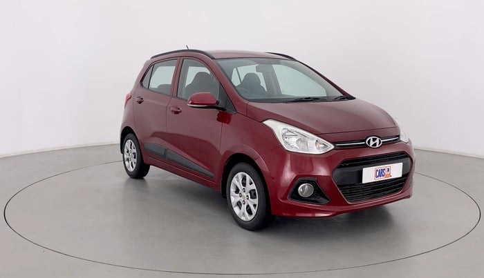 2016 Hyundai Grand i10 SPORTZ 1.2 KAPPA VTVT, Petrol, Manual, 20,437 km, Right Front Diagonal
