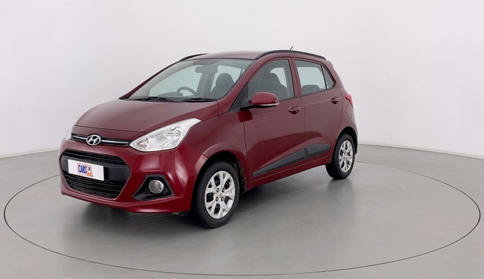 2016 Hyundai Grand i10 SPORTZ 1.2 KAPPA VTVT, Petrol, Manual, 20,437 km, Left Front Diagonal