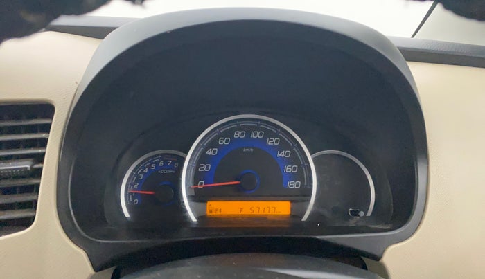 2017 Maruti Wagon R 1.0 VXI+, Petrol, Manual, 57,139 km, Odometer Image