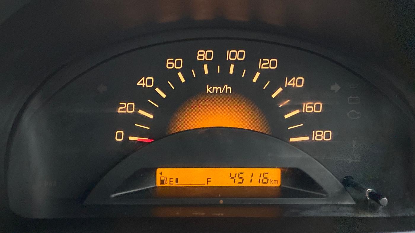 2017 Maruti Wagon R 1.0 LXI CNG, CNG, Manual, 45,180 km, Odometer Image