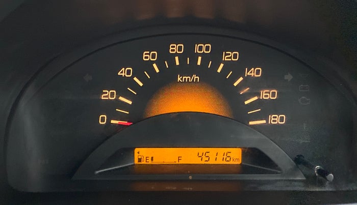 2017 Maruti Wagon R 1.0 LXI CNG, CNG, Manual, 45,180 km, Odometer Image