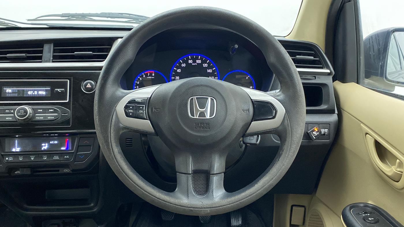 2018 Honda Brio S(O) MT, CNG, Manual, 42,610 km, Steering Wheel Close Up
