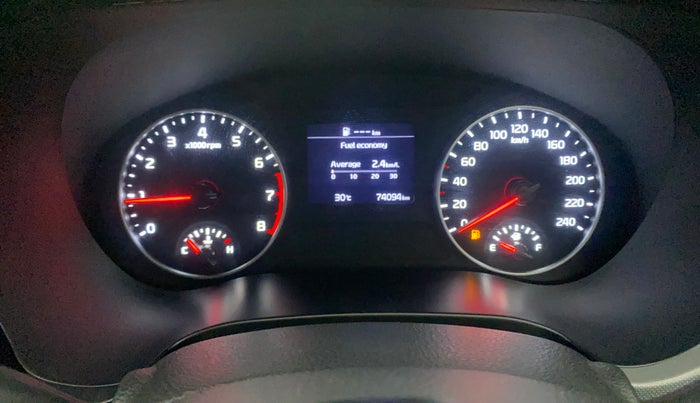 2020 KIA SELTOS HTK 1.5 PETROL, Petrol, Manual, 74,094 km, Odometer Image