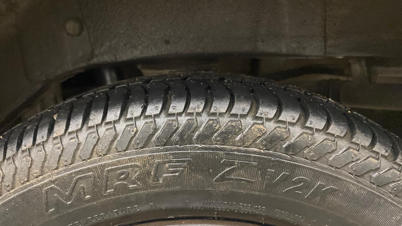 2016 Maruti Alto K10 VXI, Petrol, Manual, 75,713 km, Left Rear Tyre Tread