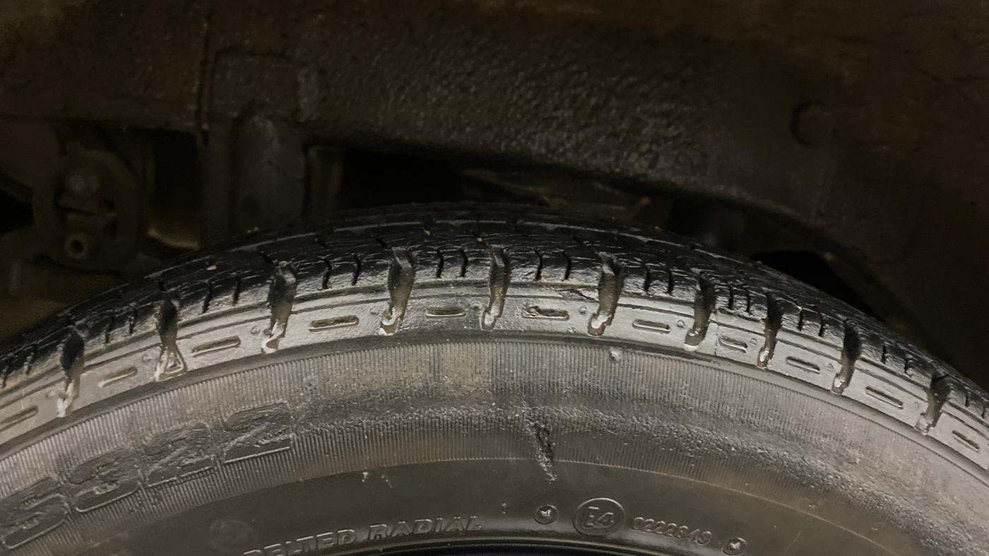 2016 Maruti Alto K10 VXI, Petrol, Manual, 75,713 km, Right Rear Tyre Tread