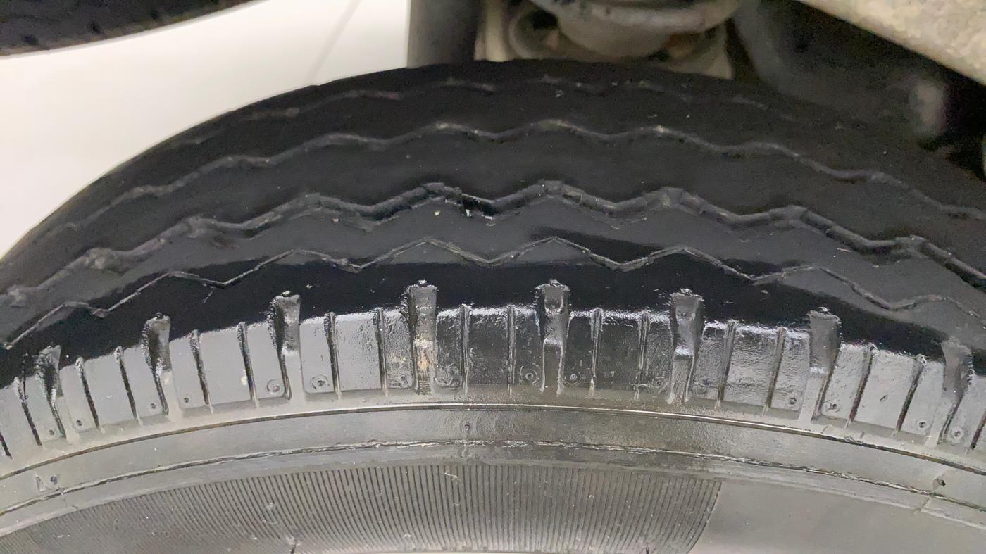 2020 Maruti Eeco 5 STR WITH A/C+HTR, Petrol, Manual, 95,338 km, Right Rear Tyre Tread