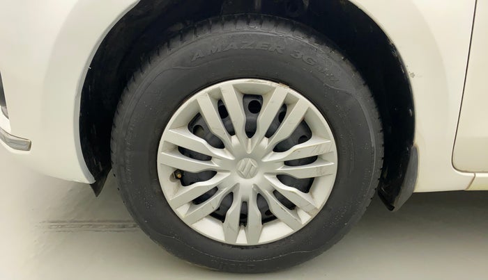 2018 Maruti Dzire VXI AMT, Petrol, Automatic, 15,223 km, Left Front Wheel