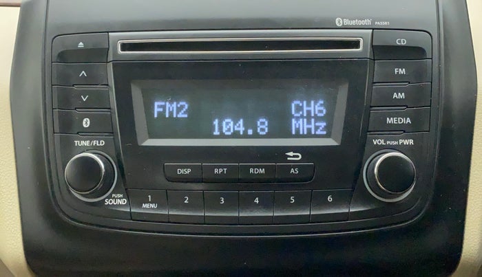 2018 Maruti Dzire VXI AMT, Petrol, Automatic, 15,223 km, Infotainment System