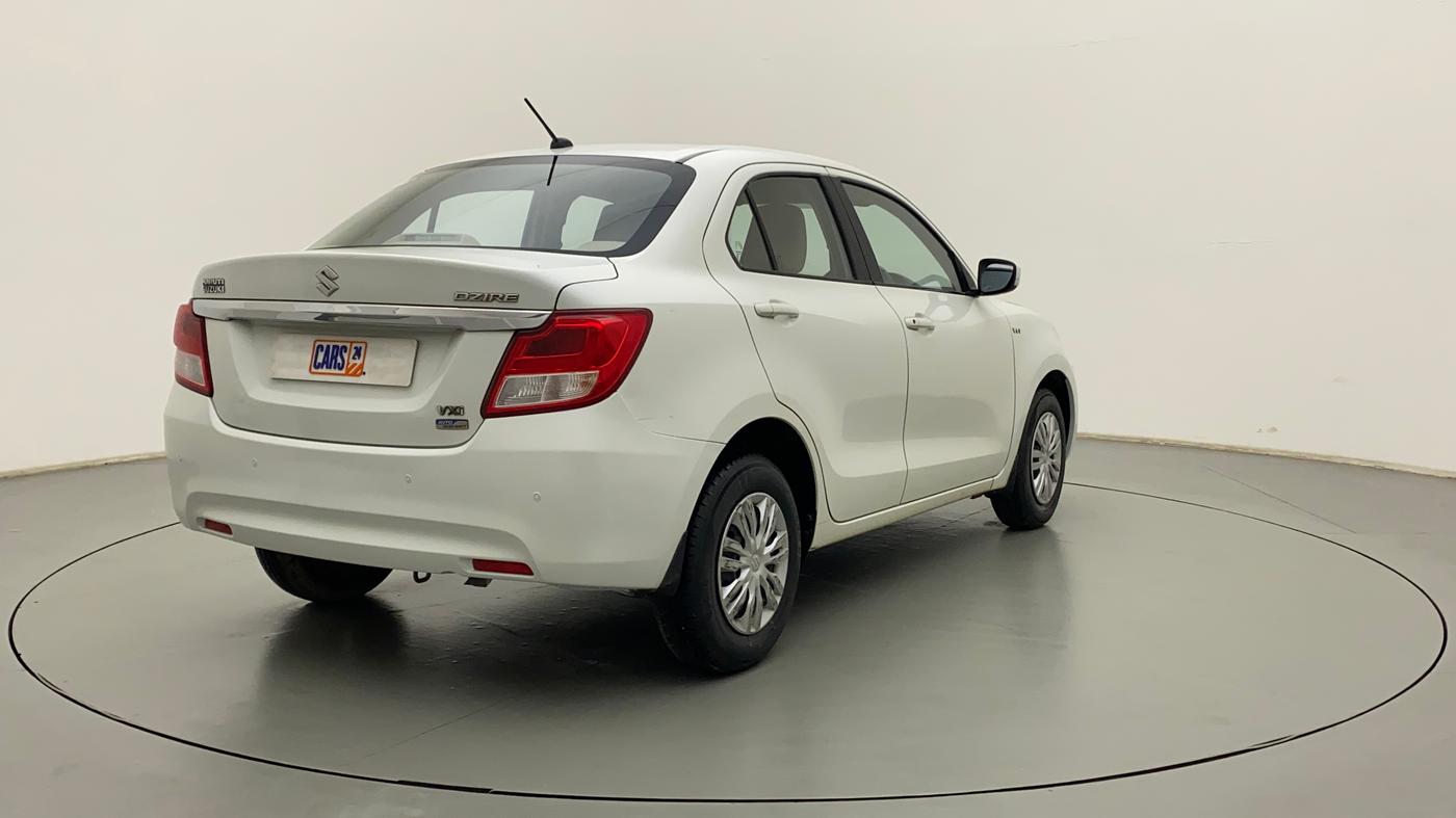 2018 Maruti Dzire VXI AMT, Petrol, Automatic, 15,223 km, Right Back Diagonal
