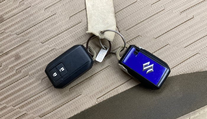 2020 Maruti Ertiga ZXI+ SHVS, Petrol, Manual, 32,513 km, Key Close Up