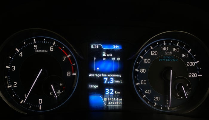 2020 Maruti Ertiga ZXI+ SHVS, Petrol, Manual, 32,513 km, Odometer Image