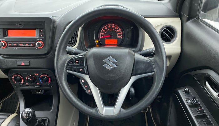 2019 Maruti New Wagon-R VXI (O) 1.2, Petrol, Manual, 68,200 km, Steering Wheel Close Up