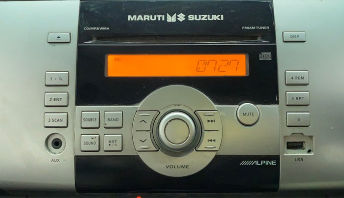 2010 Maruti Swift VXI, Petrol, Manual, 80,407 km, Infotainment System