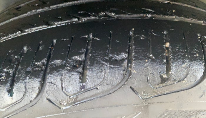 2022 Tata ALTROZ XZA, Petrol, Automatic, 41,234 km, Left Front Tyre Tread