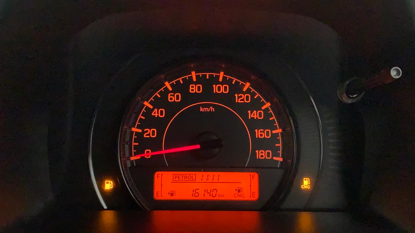 2021 Maruti New Wagon-R LXI CNG (O) 1.0, CNG, Manual, 16,320 km, Odometer Image