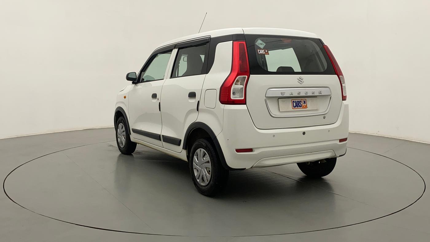 2021 Maruti New Wagon-R LXI CNG (O) 1.0, CNG, Manual, 16,320 km, Left Back Diagonal