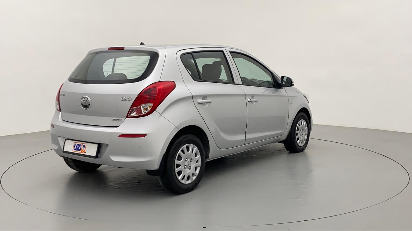 2013 Hyundai i20 MAGNA O 1.2, Petrol, Manual, 46,993 km, Right Back Diagonal (45- Degree) View