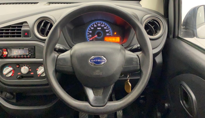 2019 Datsun Redi Go A, Petrol, Manual, 52,284 km, Steering Wheel Close Up