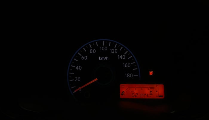 2019 Datsun Redi Go A, Petrol, Manual, 52,284 km, Odometer Image