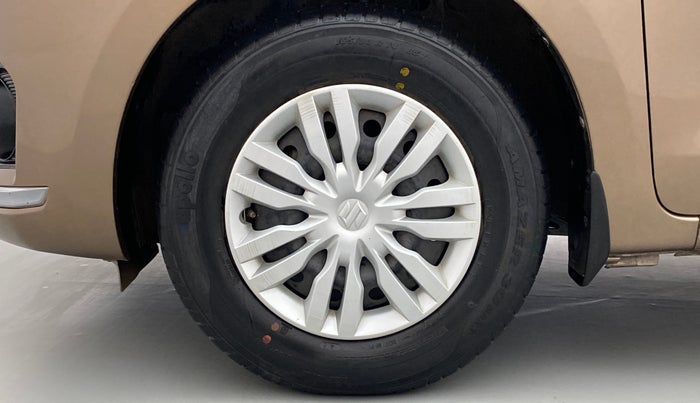 2018 Maruti Dzire VXI AMT, Petrol, Automatic, 14,925 km, Left Front Wheel