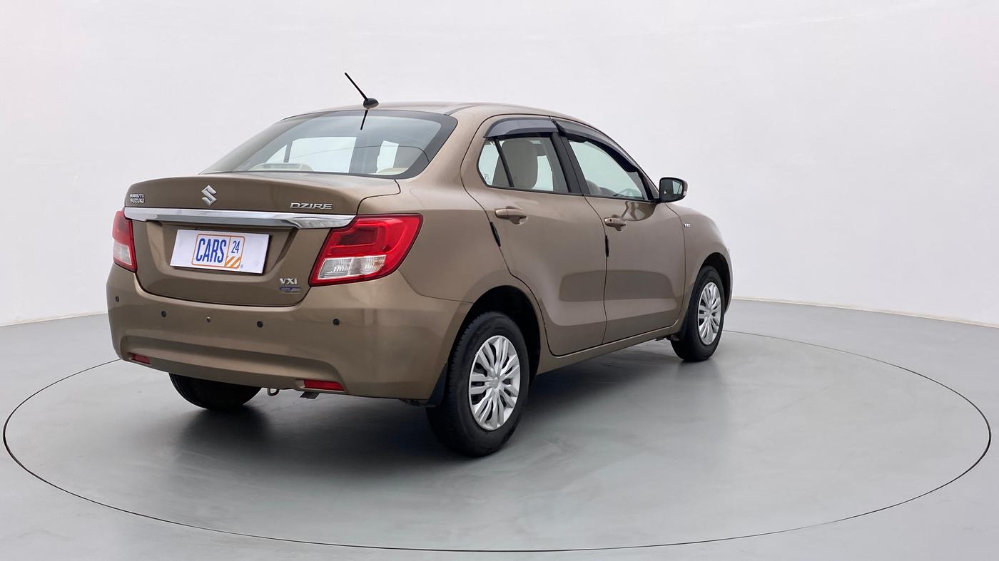 2018 Maruti Dzire VXI AMT, Petrol, Automatic, 14,925 km, Right Back Diagonal