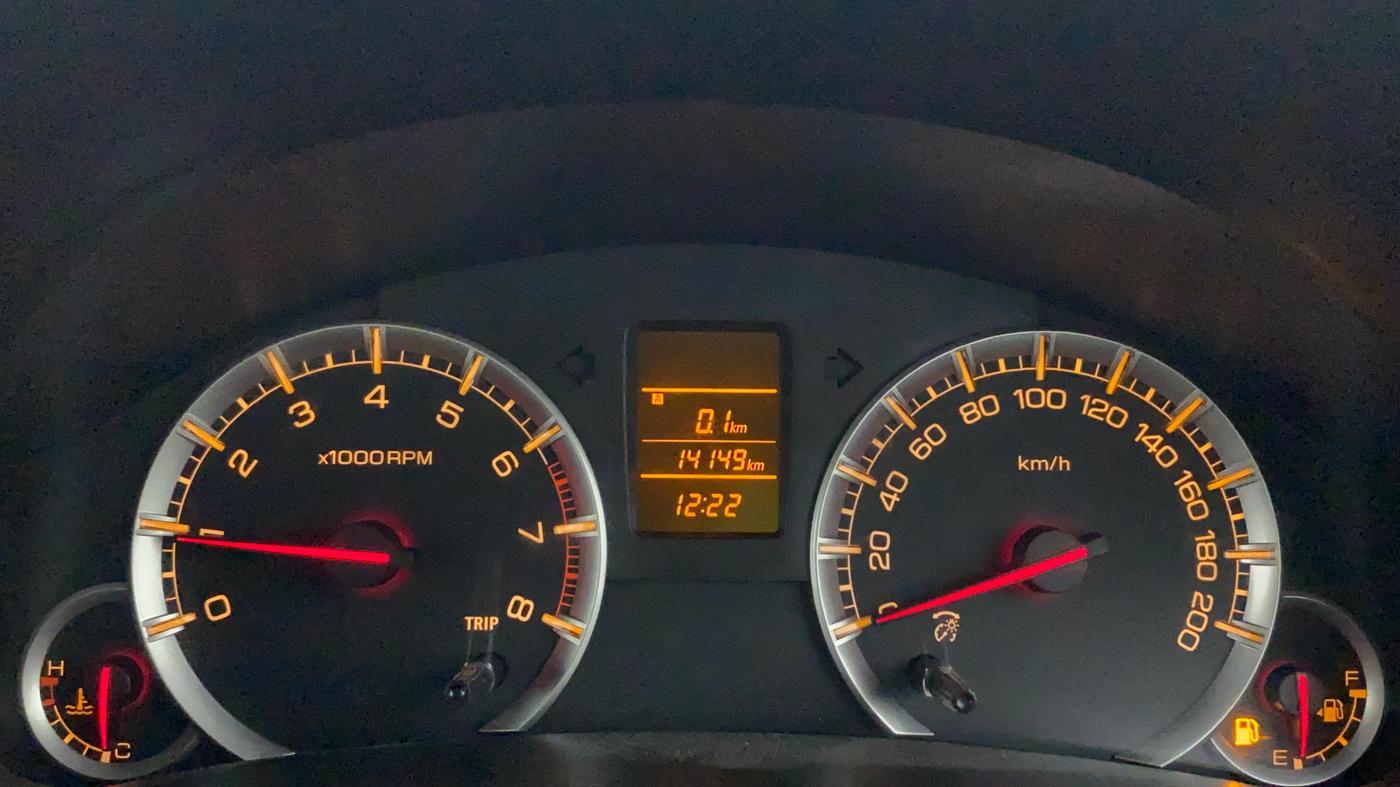 2017 Maruti Swift VXI D, Petrol, Manual, 14,319 km, Odometer Image