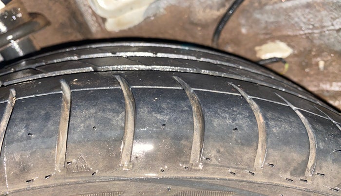 2020 Tata Tiago XZA PLUS PETROL, Petrol, Automatic, 46,586 km, Right Rear Tyre Tread