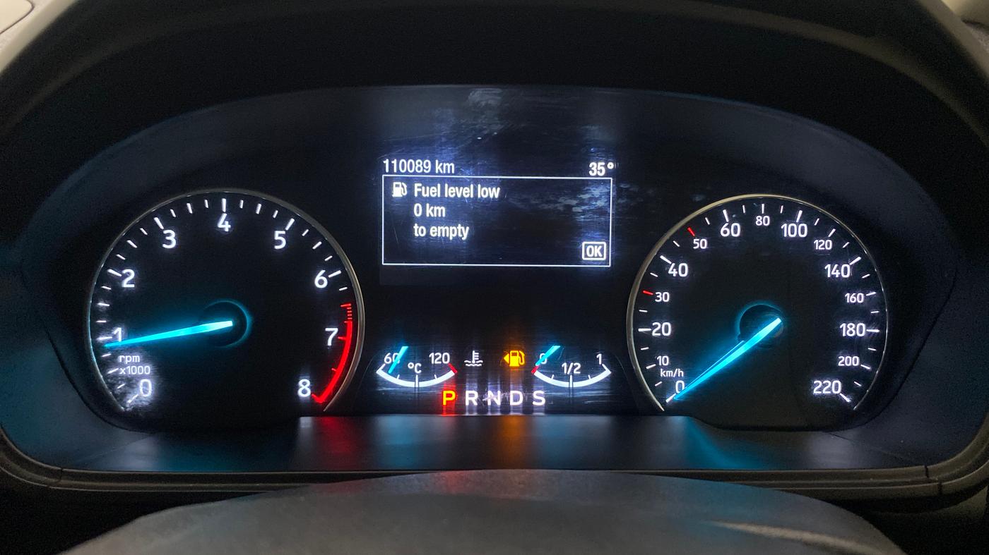 2021 Ford Ecosport TITANIUM 1.5L PETROL AT, Petrol, Automatic, 1,10,045 km, Odometer Image