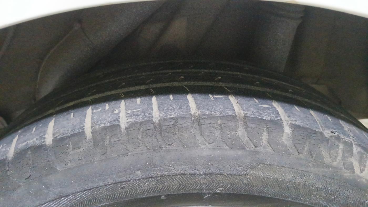 2018 Hyundai Verna 1.6 VTVT SX O, Petrol, Manual, 79,864 km, Left Rear Tyre Tread