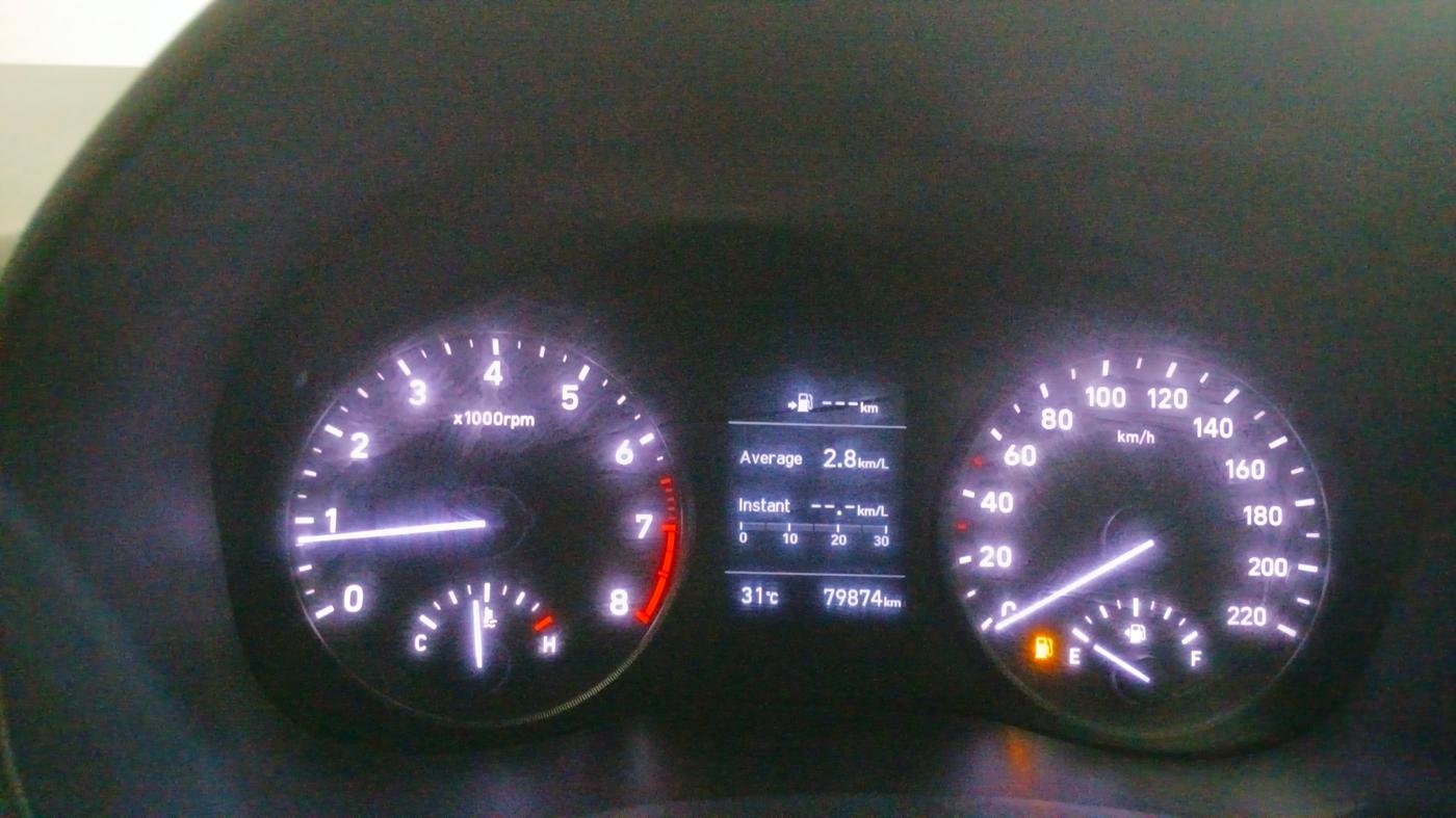 2018 Hyundai Verna 1.6 VTVT SX O, Petrol, Manual, 79,864 km, Odometer Image