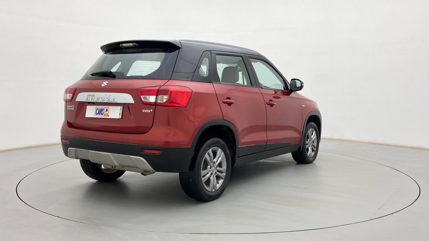 2017 Maruti Vitara Brezza ZDI PLUS DUAL TONE, Diesel, Manual, 1,03,256 km, Right Back Diagonal