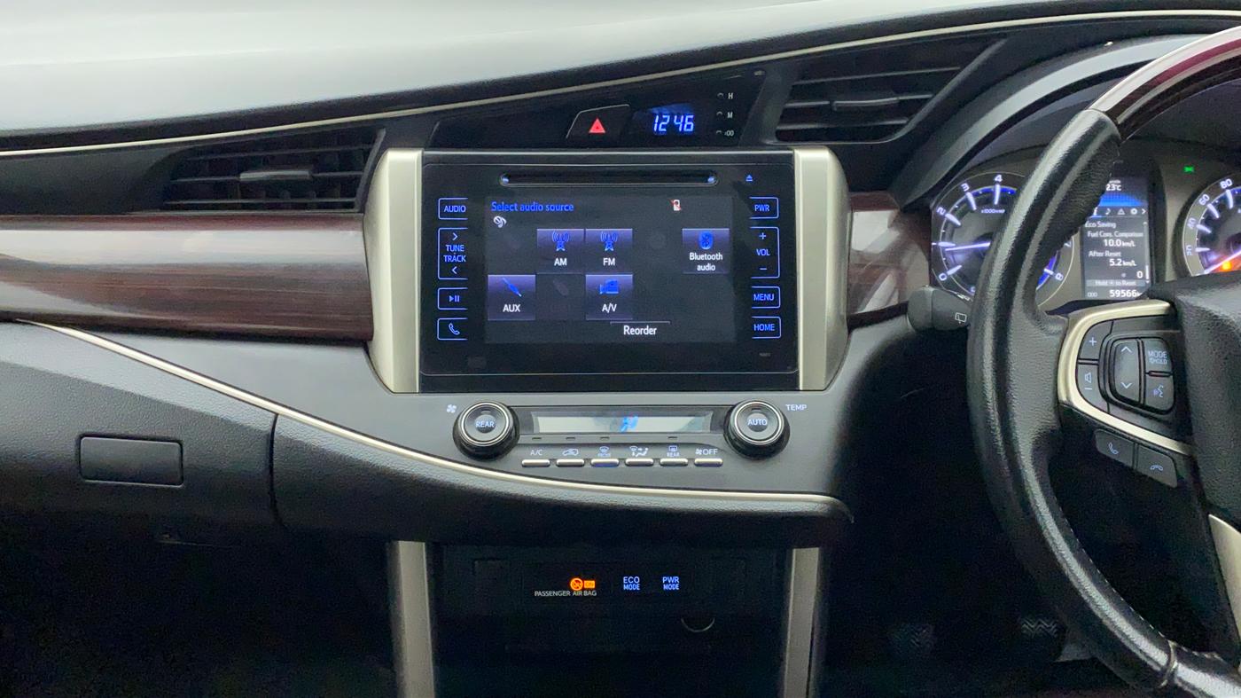 2016 Toyota Innova Crysta 2.7 VX 7 STR, Petrol, Manual, 59,777 km, Air Conditioner