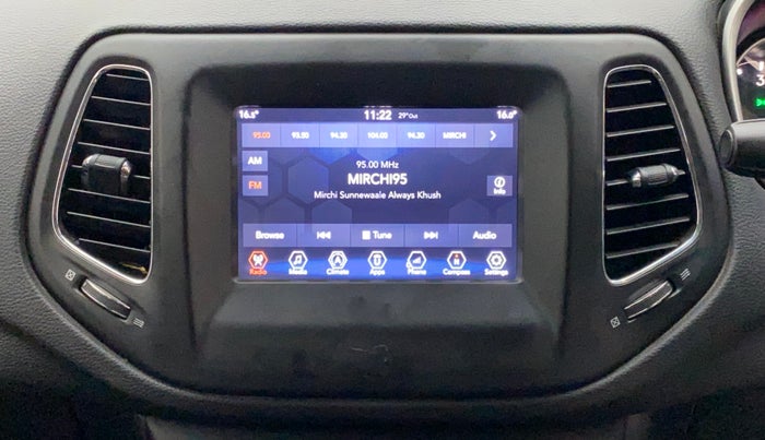 2017 Jeep Compass LONGITUDE 2.0 DIESEL, Diesel, Manual, 77,884 km, Infotainment System