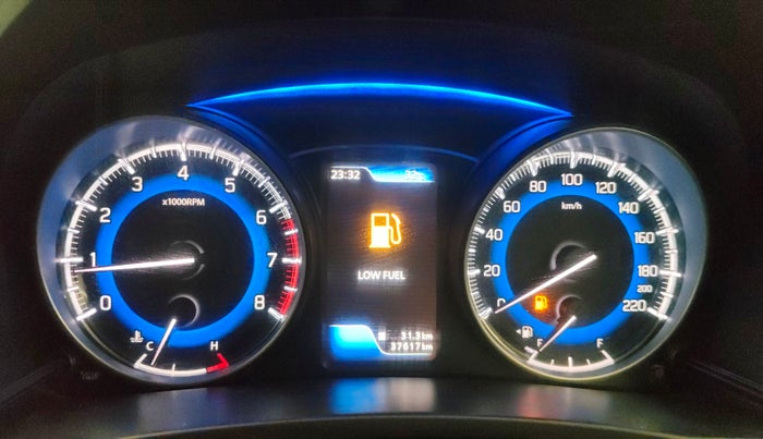 2016 Maruti Baleno ALPHA PETROL 1.2, Petrol, Manual, 37,593 km, Odometer Image