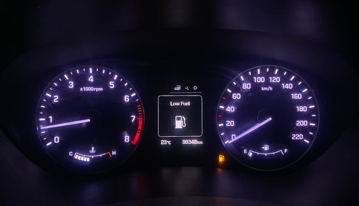 2015 Hyundai Elite i20 ASTA 1.2 (O), Petrol, Manual, 98,299 km, Odometer Image