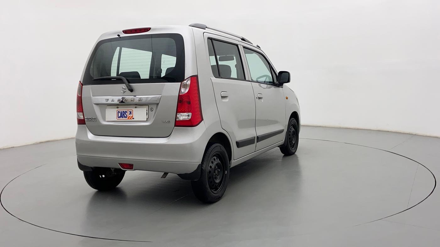 2011 Maruti Wagon R 1.0 VXI, Petrol, Manual, 69,747 km, Right Back Diagonal