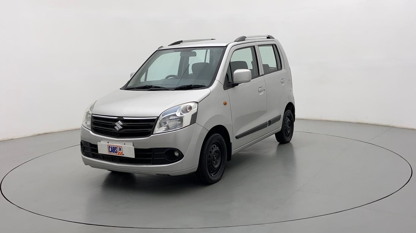 2011 Maruti Wagon R 1.0 VXI, Petrol, Manual, 69,747 km, Left Front Diagonal