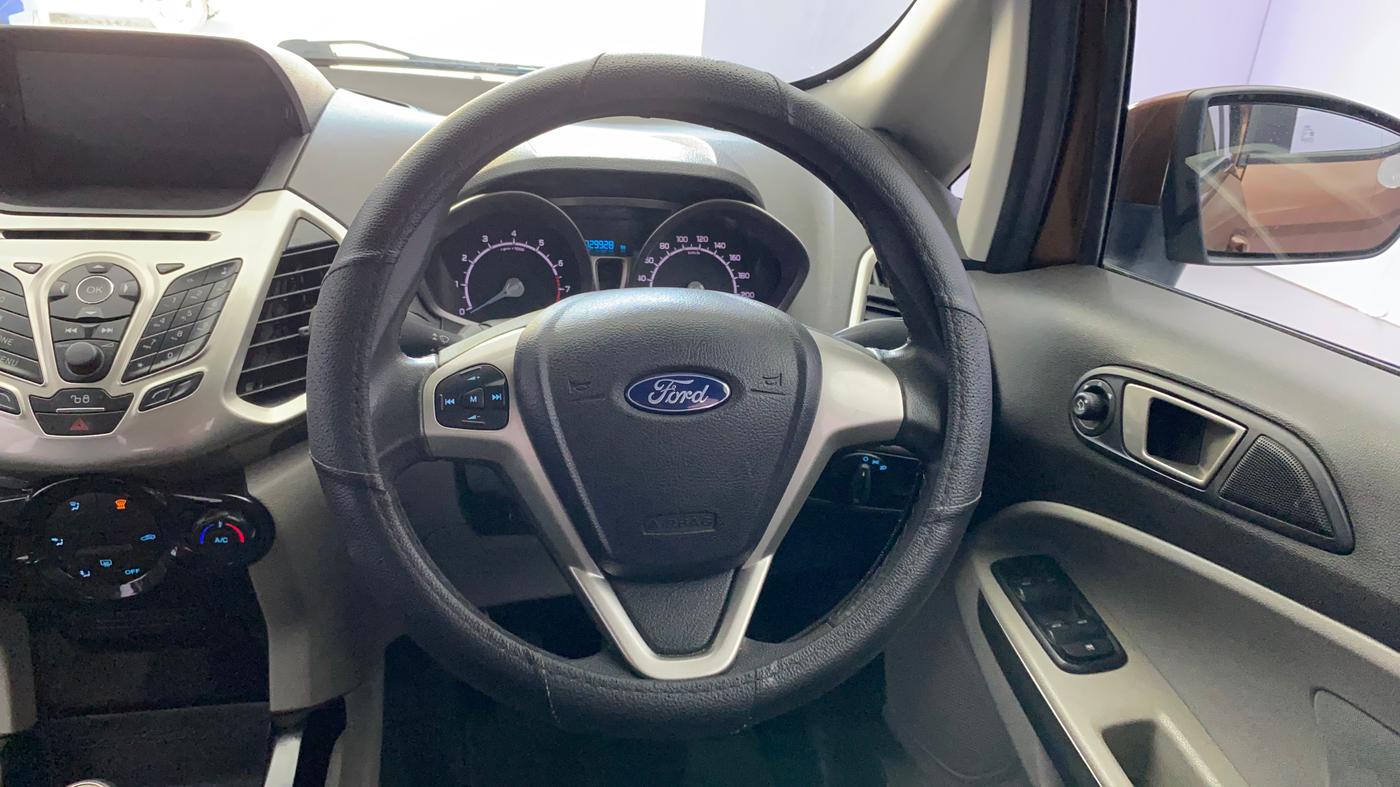 2017 Ford Ecosport TITANIUM 1.5L PETROL, Petrol, Manual, 29,910 km, Steering Wheel Close Up