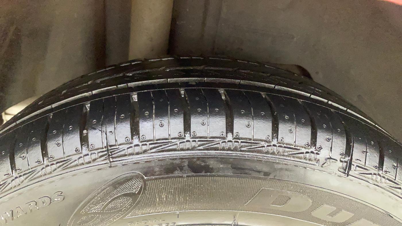 2019 Ford Figo Aspire TREND PLUS 1.2 PETROL, Petrol, Manual, 96,229 km, Right Rear Tyre Tread