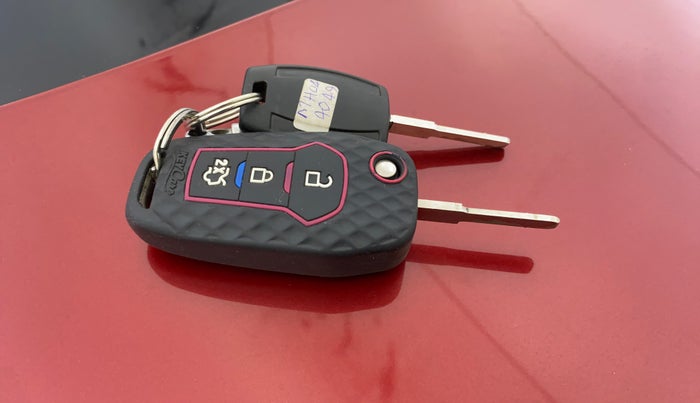 2019 Ford Figo Aspire TREND PLUS 1.2 PETROL, Petrol, Manual, 96,229 km, Key Close Up