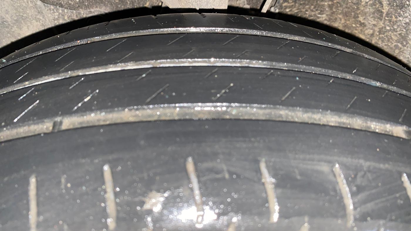 2020 Honda Amaze 1.2L I-VTEC E, Petrol, Manual, 39,211 km, Left Front Tyre Tread