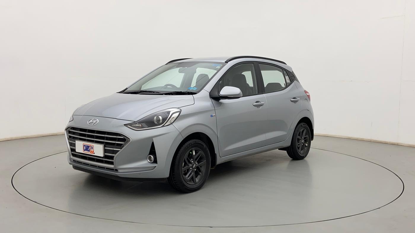 2021 Hyundai GRAND I10 NIOS SPORTZ U2 AMT 1.2 CRDI, Diesel, Automatic, 40,490 km, Left Front Diagonal