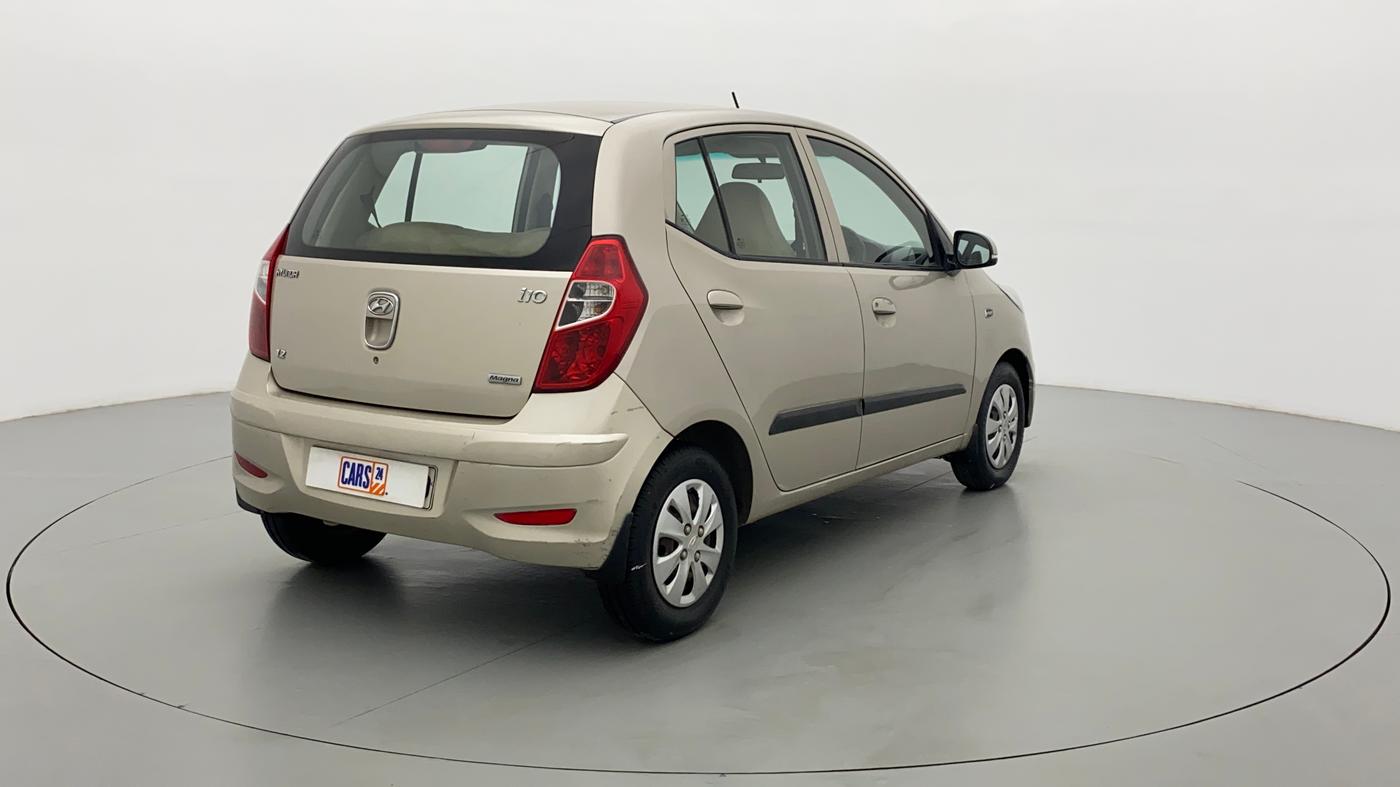 2011 Hyundai i10 MAGNA 1.2 KAPPA2, Petrol, Manual, 46,090 km, Right Back Diagonal